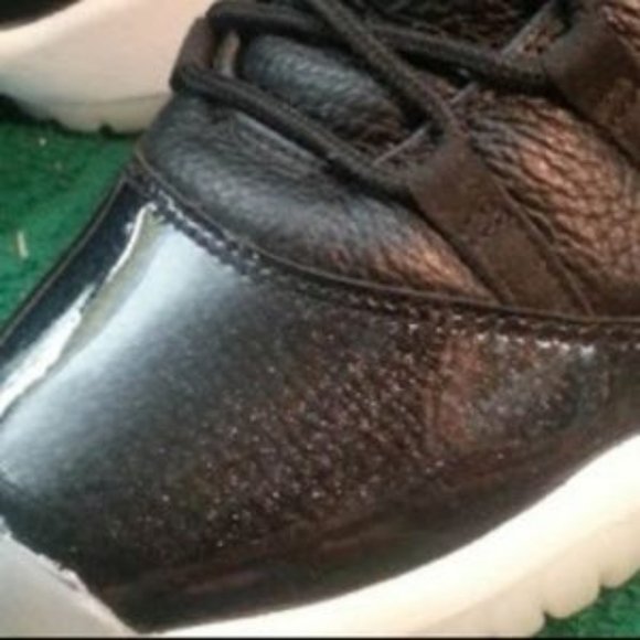 Jordan 11 Retro BG "72-10's" BLACK ANTHRACITE Athletic Shoes size 6Y NEW IN BOX! - Picture 5 of 9